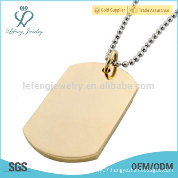 Hot selling dog tag pendant,gold pendant designs men,quantum pendant